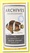 Glen Grant 1990/2015 (56.6%, Archives, hogshead, cask #15230, 231 bottles) Glen Grant 1990/2015 (56.6%, Archives, hogshead, cask #15230, 231 bottles)