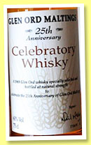 Glen Ord 1969/1993 'Celebratory Whisky' (60%, OB, 25th anniversary of Glen Ord Maltings, 75cl) 