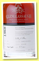Glenglassaugh 45 yo 1968/2014 'Rare Cask release' (44.3%, OB, sherry hogshead, cask #1601, 349 bottles) 