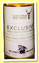 Highland Park 20 yo 1995/2015 (50%, Gordon & MacPhail, Exclusive for The Whisky Mercenary, refill hogshead, cask #1485, 325 bottles) Highland Park 20 yo 1995/2015 (50%, Gordon & MacPhail, Exclusive for The Whisky Mercenary, refill hogshead, cask #1485, 325 bottles)