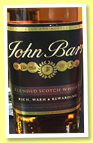 John Barr ‘Black’ (40%, OB, blend, +/-2015) John Barr ‘Black’ (40%, OB, blend, +/-2015)