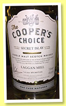 Laggan Mill (46%, Cooper's Choice, refill butt, cask #310547, 870 bottles) Laggan Mill (46%, Cooper's Choice, refill butt, cask #310547, 870 bottles)