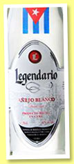 Legendario 'Añejo Blanco' (40%, OB, Cuba, +/-2015) Legendario 'Añejo Blanco' (40%, OB, Cuba, +/-2015)