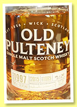 Old Pulteney 1997/2015 ‘Ambassador’s Cask’ (53.4%, OB, selected by Frida Birkehede and David Tjeder for Allt Om Whisky, cask #1085, 260 bottles) Old Pulteney 1997/2015 ‘Ambassador’s Cask’ (53.4%, OB, selected by Frida Birkehede and David Tjeder for Allt Om Whisky, cask #1085, 260 bottles)