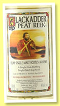 Peat Reek 'Islay Malt Whisky' (46%, Blackadder, hogshead, cask #PR2015-3, 452 bottles, 2015) Peat Reek 'Islay Malt Whisky' (46%, Blackadder, hogshead, cask #PR2015-3, 452 bottles, 2015)