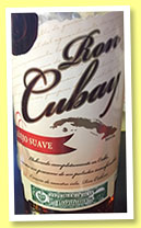 Ron Cubay ‘Anejo Suave’ (38%, OB, Cuba, +/-2015) Ron Cubay ‘Anejo Suave’ (38%, OB, Cuba, +/-2015)
