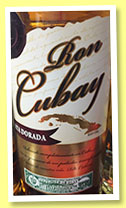 Ron Cubay ‘Carta Dorada’ (38%, OB, Cuba, +/-2015) Ron Cubay ‘Carta Dorada’ (38%, OB, Cuba, +/-2015)