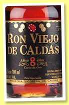 Ron Viejo De Caldas 8 yo (37.5%, OB, Columbia, +/-2014)