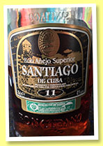 Santiago de Cuba 11 yo ‘Anejo Superior’ (40%, OB, Cuba, +/-2015) Santiago de Cuba 11 yo ‘Anejo Superior’ (40%, OB, Cuba, +/-2015)