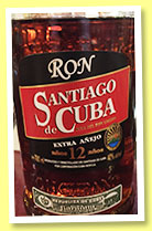 Santiago de Cuba 12 yo ‘Extra Añejo’ (40%, OB, Cuba, +/-2015) Santiago de Cuba 12 yo ‘Extra Añejo’ (40%, OB, Cuba, +/-2015)