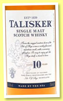 Talisker 10 yo (45.8%, OB, 2015) Talisker 10 yo (45.8%, OB, 2015)