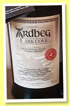 Ardbeg  ‘Dark cove’ (55%, OB, Committee release, 2016) 