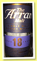 Arran 18 yo (46%, OB, 2016) 