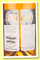 Bowmore & Craigellachie (46%, Douglas Laing, Double Barrel, +/-2016) Bowmore & Craigellachie (46%, Douglas Laing, Double Barrel, +/-2016)