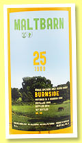 Burnside 25 yo 1989/2014 (50.9%, Maltbarn, bourbon, 167 bottles) Burnside 25 yo 1989/2014 (50.9%, Maltbarn, bourbon, 167 bottles)