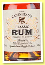Cadenhead's Classic Rum (50%, Cadenhead, blend, +/-2016) Cadenhead's Classic Rum (50%, Cadenhead, blend, +/-2016)