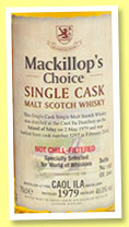 Caol Ila 1979/2014 (46%, Mackillop's Choice, for World of Whiskies, cask #5297, 264 bottles) Caol Ila 1979/2014 (46%, Mackillop's Choice, for World of Whiskies, cask #5297, 264 bottles)