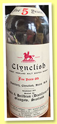 Clynelish 5 yo (43%, OB, Di Chiano, Italy, +/-1970) Clynelish 5 yo (43%, OB, Di Chiano, Italy, +/-1970)