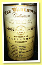 Cragganmore 16 yo 1997/2014 (58.1%, The Warehouse Collection, bourbon hogshead, cask #1507, 295 bottles) Cragganmore 16 yo 1997/2014 (58.1%, The Warehouse Collection, bourbon hogshead, cask #1507, 295 bottles)