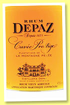Depaz ‘Cuvée Prestige’ (45%, OB, Martinique, agricole, +/-2015) Depaz ‘Cuvée Prestige’ (45%, OB, Martinique, agricole, +/-2015)