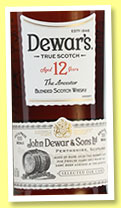 Dewar's 12 yo (40%, OB, blend, +/-2016) Dewar's 12 yo (40%, OB, blend, +/-2016)
