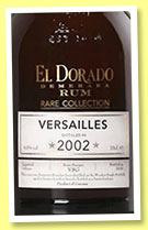 El Dorado Versailles 2002/2015 (63%, OB, Guyana, Rare Collection, bourbon barrels) El Dorado Versailles 2002/2015 (63%, OB, Guyana, Rare Collection, bourbon barrels)