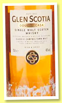 Glen Scotia 'Double Cask' (46%, OB, +/-2015) Glen Scotia 'Double Cask' (46%, OB, +/-2015)