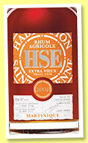 HSE 2004/2012 ‘Small Cask’ (46%, OB, Martinique, agricole) HSE 2004/2012 ‘Small Cask’ (46%, OB, Martinique, agricole)
