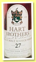 Highland Park 27 yo 1968 (43%, Hart Brothers, Finest Collection, +/-1995) 