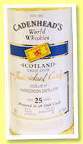 Invergordon 25 yo 1991/2016 (57.7%, Cadenhead, World Whiskies, bourbon hogshead, 192 bottles) Invergordon 25 yo 1991/2016 (57.7%, Cadenhead, World Whiskies, bourbon hogshead, 192 bottles)