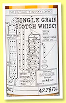 Invergordon 42 yo (47.7%, That Boutique-y Whisky Company, batch 6, 238 bottles, 2016) Invergordon 42 yo (47.7%, That Boutique-y Whisky Company, batch 6, 238 bottles, 2016)