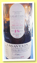 Lagavulin 18 yo (49.5%, OB, Bicentenary Edition, Feis Ile 2016, Refill Hogsheads & European Oak Bodega Sherry Butts, 6000 bottles) Lagavulin 18 yo (49.5%, OB, Bicentenary Edition, Feis Ile 2016, Refill Hogsheads & European Oak Bodega Sherry Butts, 6000 bottles)