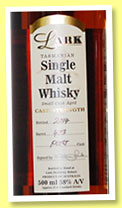 Lark 'Small Cask Aged' (58%, OB, Tasmania, Port cask, cask #473, 2014) Lark 'Small Cask Aged' (58%, OB, Tasmania, Port cask, cask #473, 2014)