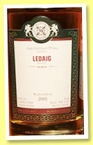 Ledaig 2001/2013 (58.9%, Malts of Scotland, bourbon barrel, cask #MoS 13049, 214 bottles) Ledaig 2001/2013 (58.9%, Malts of Scotland, bourbon barrel, cask #MoS 13049, 214 bottles)