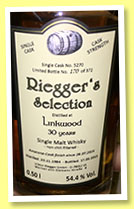 Linkwood 30 yo 1984/2015 (54.4%, Riegger's Selection, Amarone finish, cask #5270, 372 bottles) Linkwood 30 yo 1984/2015 (54.4%, Riegger's Selection, Amarone finish, cask #5270, 372 bottles)