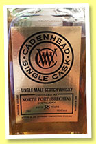 North Port (Brechin) 38 yo 1977/2015 (48.4%, Cadenhead, single cask, bourbon hogshead, 174 bottles) 