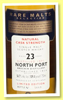 North Port Brechin 23 yo 1971/1995 (54.7%, OB, Rare Malts) North Port Brechin 23 yo 1971/1995 (54.7%, OB, Rare Malts)