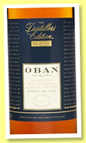 Oban 1999/2014 'Distiller's Edition' (43%, OB, Montilla fino finish) Oban 1999/2014 'Distiller's Edition' (43%, OB, Montilla fino finish)
