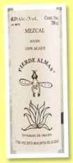 Pierde Almas 'Tobaziche' (48%, OB, mezcal, +/-2015) Pierde Almas 'Tobaziche' (48%, OB, mezcal, +/-2015)