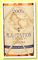 Plantation Guyana 2005 (45%, Plantation, +/-2015) Plantation Guyana 2005 (45%, Plantation, +/-2015)