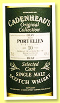 Port Ellen 10 yo 1981/1992 (46%, Cadenhead, Original Collection) Port Ellen 10 yo 1981/1992 (46%, Cadenhead, Original Collection)