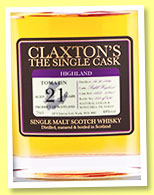 Tomatin 21 yo 1994/2016 (48%, Claxton’s, hogshead, casks #1503-11247, 230 bottles) Tomatin 21 yo 1994/2016 (48%, Claxton’s, hogshead, casks #1503-11247, 230 bottles)