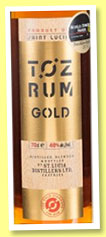 Toz 'Gold' (40%, OB, St. Lucia Distillers, +/-2015) Toz 'Gold' (40%, OB, St. Lucia Distillers, +/-2015)