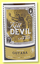 Uitvlugt 15 yo 1999/2015 (46%, Hunter Laing, Kill Devil, 265 bottles) Uitvlugt 15 yo 1999/2015 (46%, Hunter Laing, Kill Devil, 265 bottles)