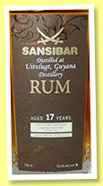 Uitvlugt 17 yo 1998 (52%, Sansibar, Guyana, cask #45, 237 bottles) Uitvlugt 17 yo 1998 (52%, Sansibar, Guyana, cask #45, 237 bottles)