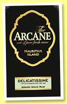Arcane ‘Delicatissime’ (41%, OB, Mauritius, +/-2015) Arcane ‘Delicatissime’ (41%, OB, Mauritius, +/-2015)