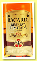 Bacardi ‘Reserva Limitada’ (40%, OB, Puerto Rico, +/-2015) 
