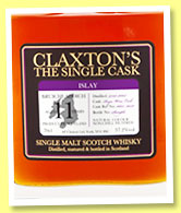 Bruichladdich 11 yo 2005/2016 (57.2%, Claxton’s, Rioja wine cask, cask #1605-1052)