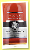 Diplomatico 2002 'Single Vintage' (43%, OB, Venezuela, +/-2016) Diplomatico 2002 'Single Vintage' (43%, OB, Venezuela, +/-2016)