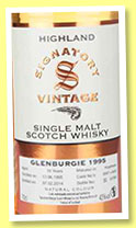 Glenburgie 18 yo 1995/2014 (43%, Signatory Vintage, casks #6447 + 6448, 894 bottles)